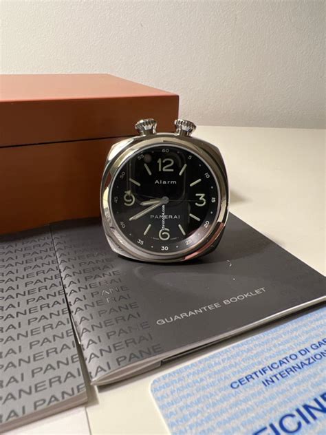 panerai clock iphone|Panerai desk clock.